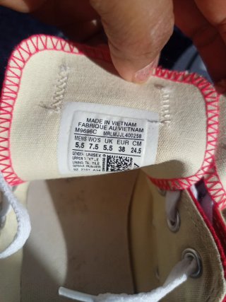 Converse Rojas Bajas Talla 38