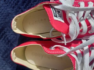 Converse Rojas Bajas Talla 38
