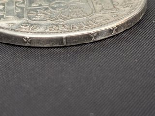 20 Reales Plata 1852 de Isabel II.