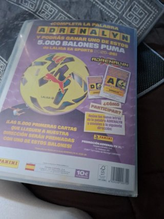 Álbum Panini Adrenalyn LaLiga 2025-26