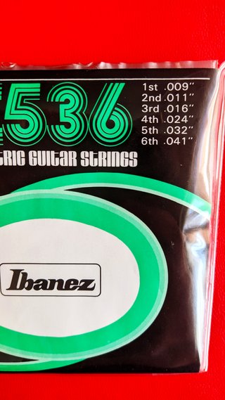 Ibanez E536 - Cuerdas Guitarra Eléctrica