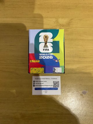 CAJA 50 SOBRES FIFA WORLD CUP MUNDIAL 2026 STICKER
