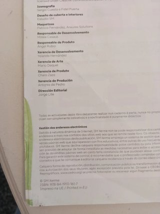 Ciencias da Natureza, 4° Primaria, Revoa