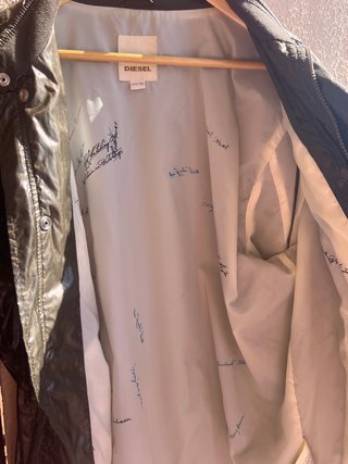 Chaqueta DIESEL Talla XXL Marrón dorada
