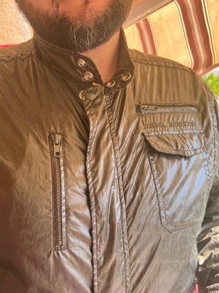 Chaqueta DIESEL Talla XXL Marrón dorada