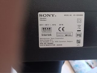 TV Sony Bravia 55 Negra