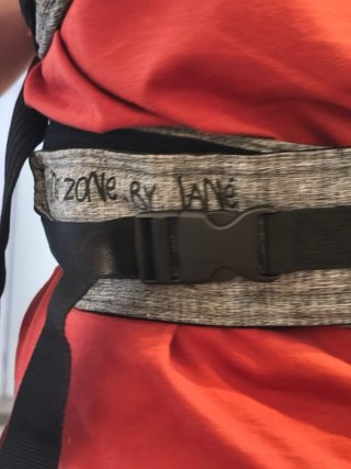 Mochila Portabebés Jané Gris