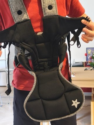 Mochila Portabebés Jané Gris