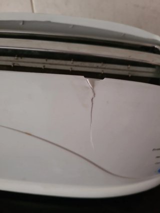 Tostador eléctrico blanco