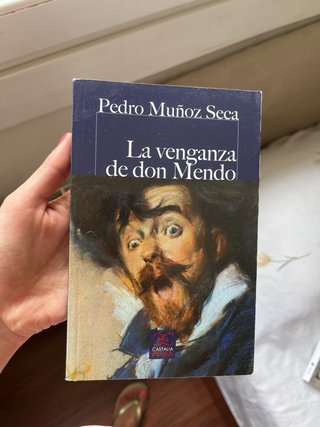 Libro “La venganza de Don Mendo”