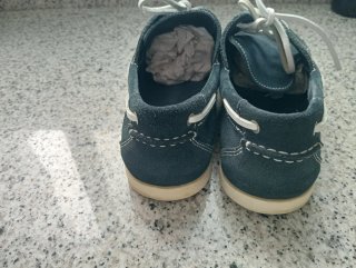 Zapatos náuticos Dustin azul marino