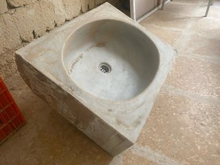 Fregadero de mármol