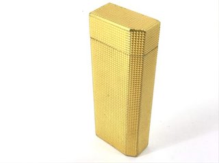 Encendedor Cartier Plaque Or G