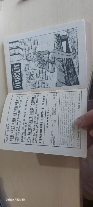 Diabolik inediti originali anno 1968