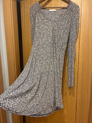 Vestido estampado floral talla única