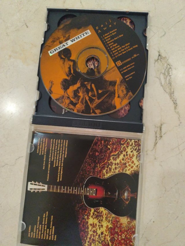GREAT WHITE SAIL AWAY 2CD