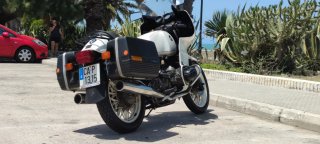 BMW R100RS Blanca aniversario