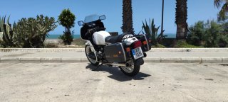 BMW R100RS Blanca aniversario