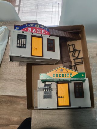Set Playmobil West con Figure e Cavalli