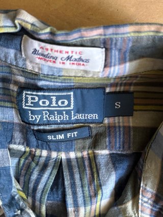 Camicia Polo Ralph Lauren a quadri Size S