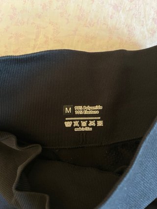 Mallas negras deportivas