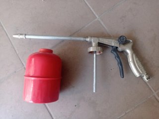 Kit compressore aria: pistola vernice, gonfiatore
