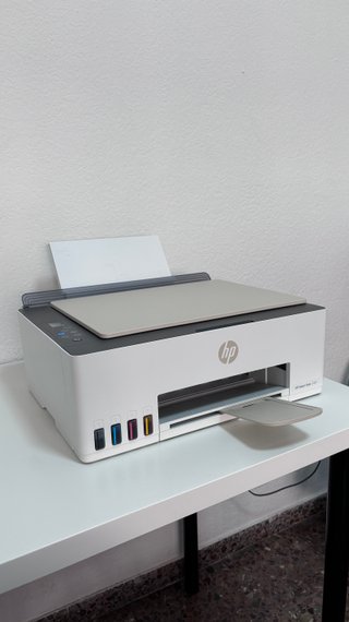 Impresora HP Smart Tank 5107 y guillotina
