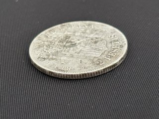 Moneda de 5 pesetas de plata de 1881