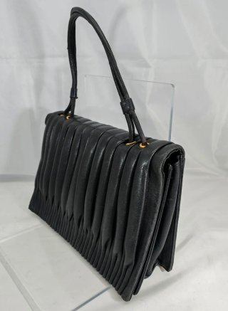 Borsetta vintage anni 60 nera