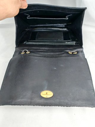 Borsetta vintage anni 60 nera