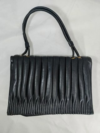 Borsetta vintage anni 60 nera