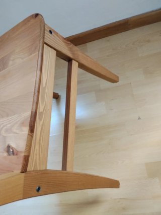 4 Sillas Ikea Madera Marrón y almohada incluida