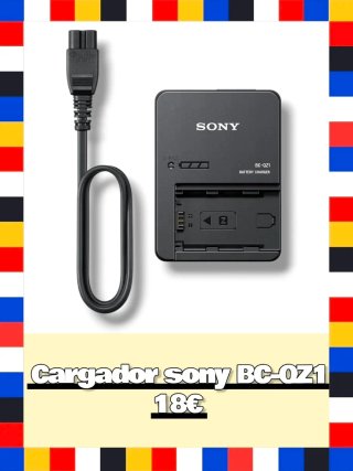 Cargador Sony BC-QZ1 Batería