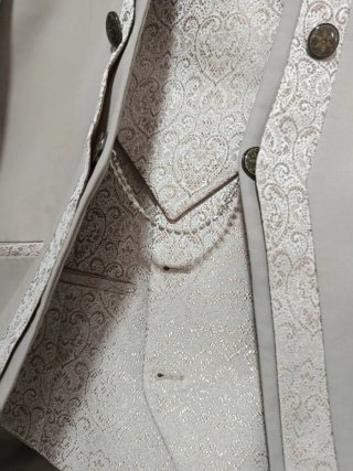 Traje de hombre beige/dorado Talla M