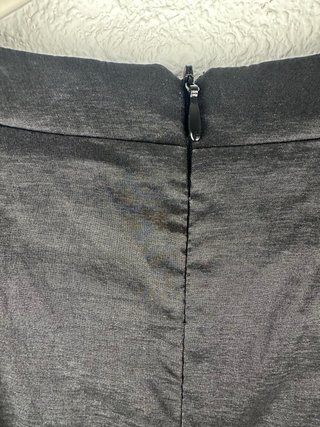 Vestido negro Kling manga abullonada