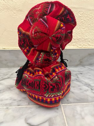 Muñeca de trapo decorativa