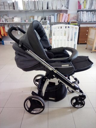 Trío Bebecar Ip-Op Silla + Capazo + Maxicosi