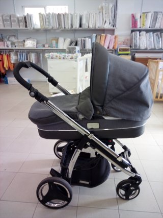 Trío Bebecar Ip-Op Silla + Capazo + Maxicosi