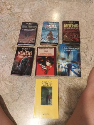 Lote libros narrativa fantasía