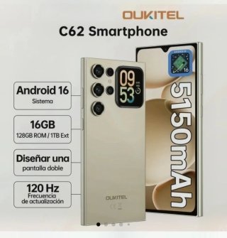 Móvil oukitel de doble pantalla
