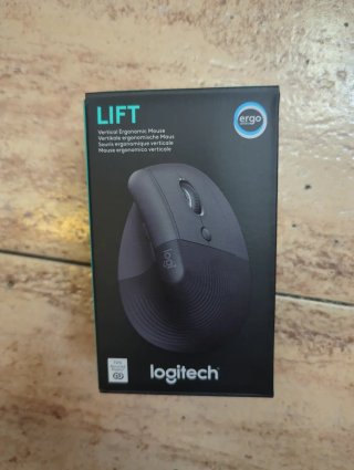 Ratón Ergonómico Logitech Lift Gris