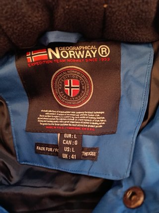 Canguro Geographical Norway Azul