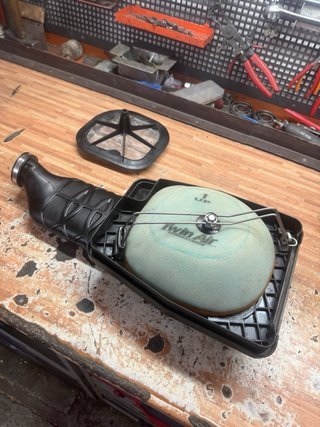 Tobera filtro aire quad KTM