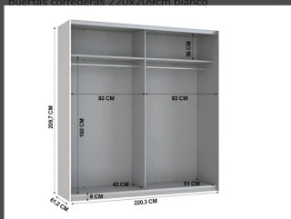Armario blanco y madera. Se puede poner blanco tbn