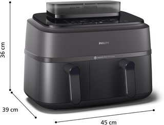 Freidora Philips Airfryer 5000 Dual 9L Vapor NUEVA