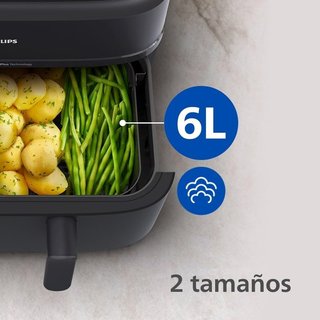 Freidora Philips Airfryer 5000 Dual 9L Vapor NUEVA