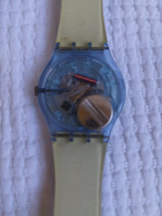 Reloj Swatch serie PhilCollins azul para colección