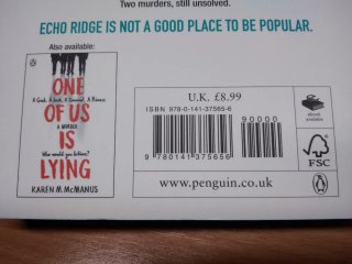 Libros: One Of Us Is Lying & Two Can Keep A Secret