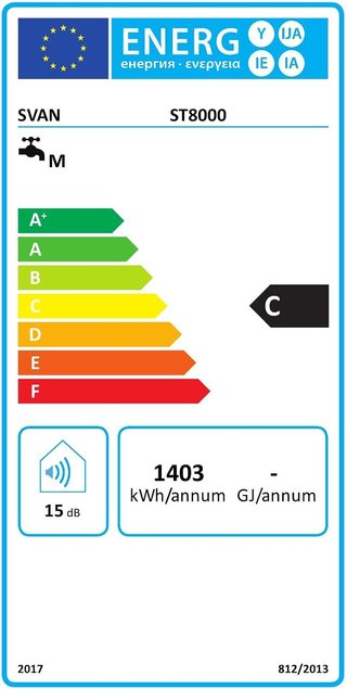 Svan Termo Eléctrico Vertical 73L ST8000