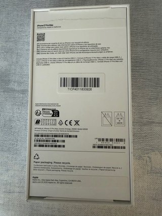 iPhone 17 Pro Max Naranja
